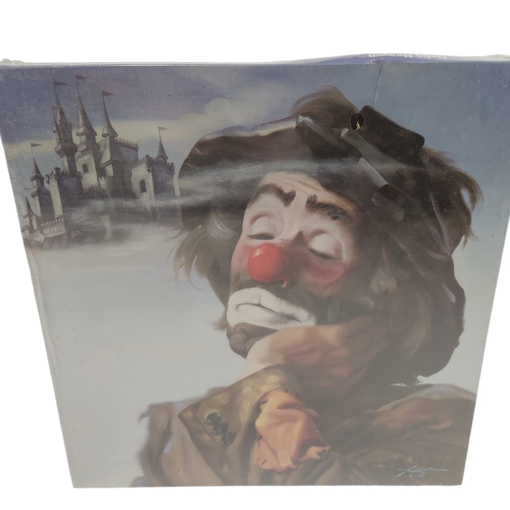 Vtg Hoyle Emmett Kelly Jr. Hobo Heaven 1990 Factory Sealed 550 Piece Puzzle